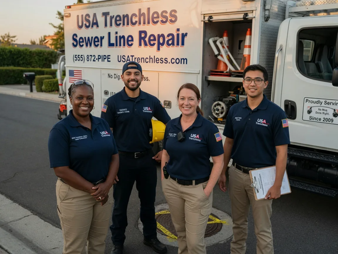 Sewer Line Repair company in Russell, IL